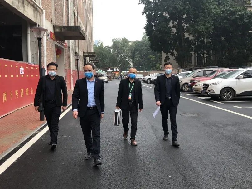 南鷹苑工地巡檢，打好復(fù)工第一戰(zhàn)