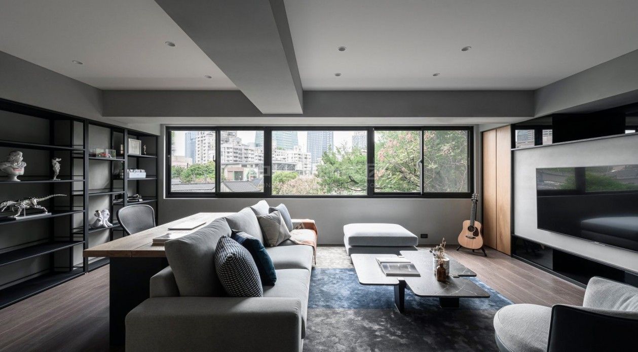 振寧星光廣場(chǎng)105㎡極簡風(fēng)格案例