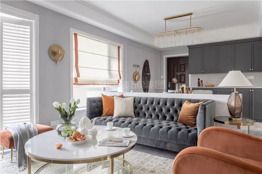 廣匯名都120m&sup2;法式輕奢風格案例