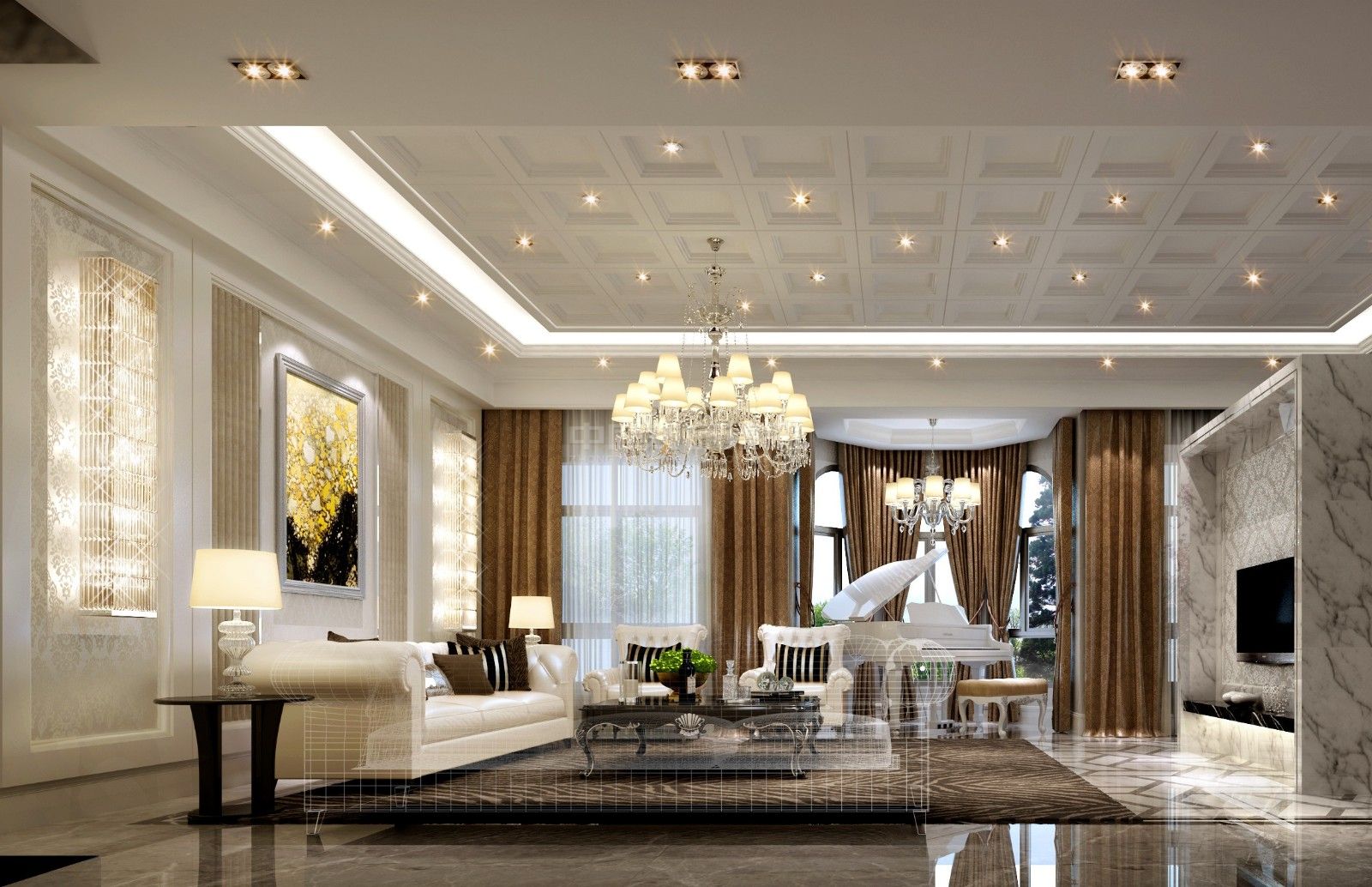 翡翠時光110m&sup2;現(xiàn)代風(fēng)格案例